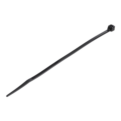 StarTech.com StarTech.com 15cm kabelkopplingar - 3mm bred, 39mm buntdiameter, 18kg draghållfasthet, självlåsande spärrband för nylon med böjd spets, 94 V-2/UL listad, 1000-pack - svart - kabelsamlare - TAA-kompatibel