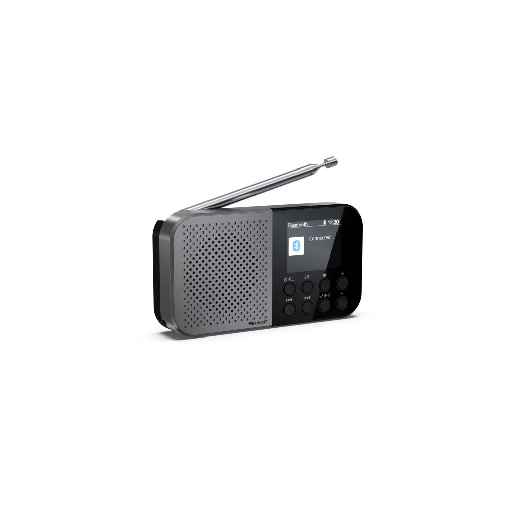 Produktbild för Sharp DR-P520, Personal, Digital, DAB, DAB+, FM, AAC, 5,08 (Öppnad)