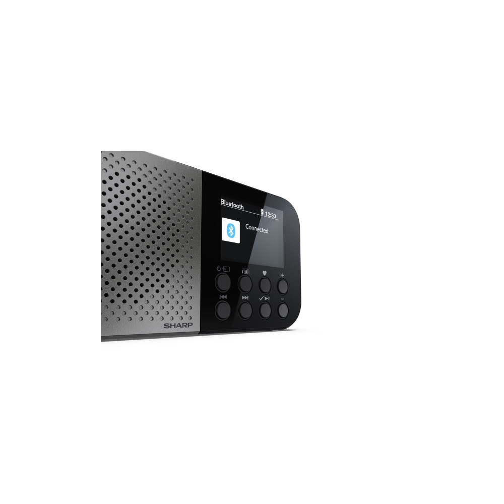 Produktbild för Sharp DR-P520, Personal, Digital, DAB, DAB+, FM, AAC, 5,08 (Öppnad)