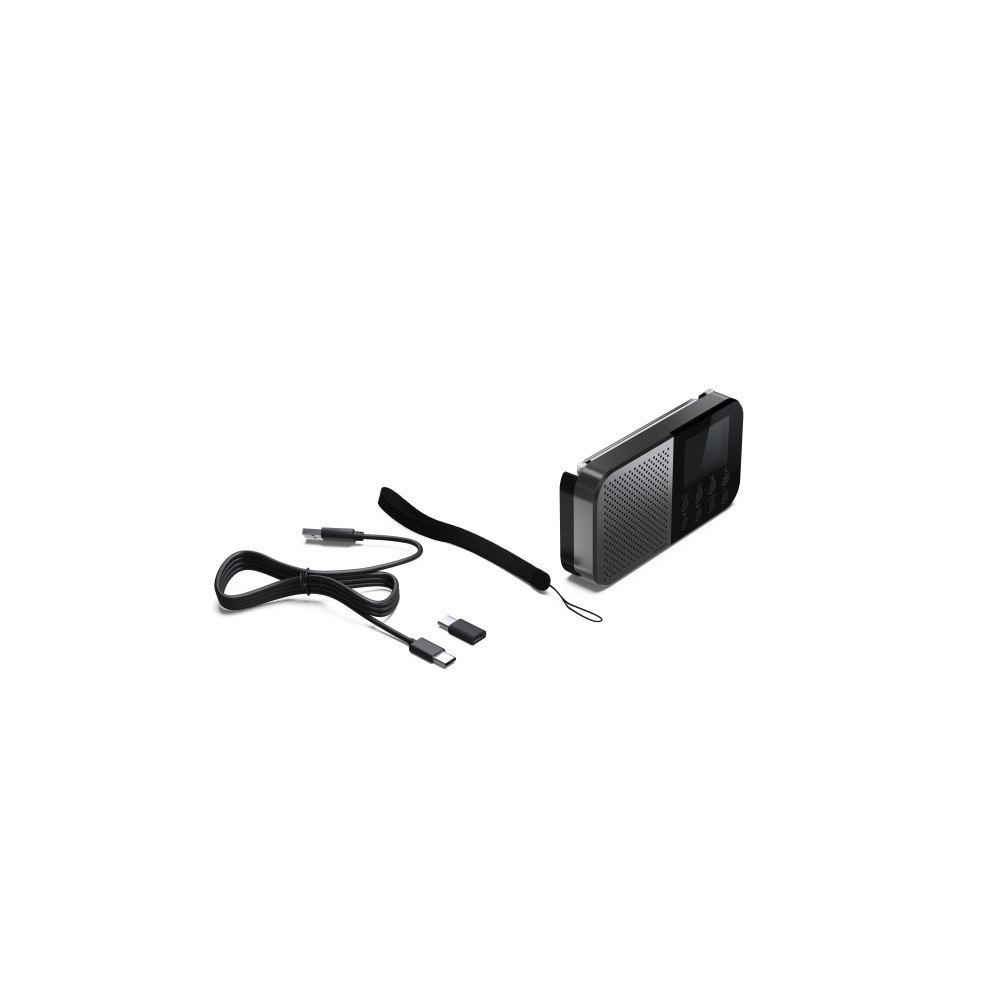 Produktbild för Sharp DR-P520, Personal, Digital, DAB, DAB+, FM, AAC, 5,08 (Öppnad)