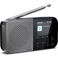 Produktbild för Sharp DR-P520, Personal, Digital, DAB, DAB+, FM, AAC, 5,08 (Öppnad)