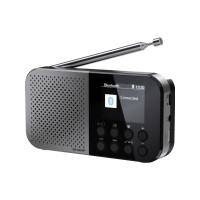 Produktbild för Sharp DR-P520, Personal, Digital, DAB, DAB+, FM, AAC, 5,08 (Öppnad)
