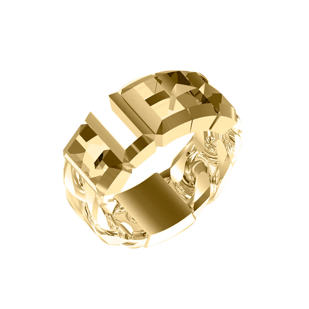 Produktbild för GUESS JUMR03206JWYG - Ring Herr (62)