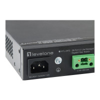 Produktbild för LevelOne KILBY GTL-2872 - switch - 28 portar - Administrerad - rackmonterbar