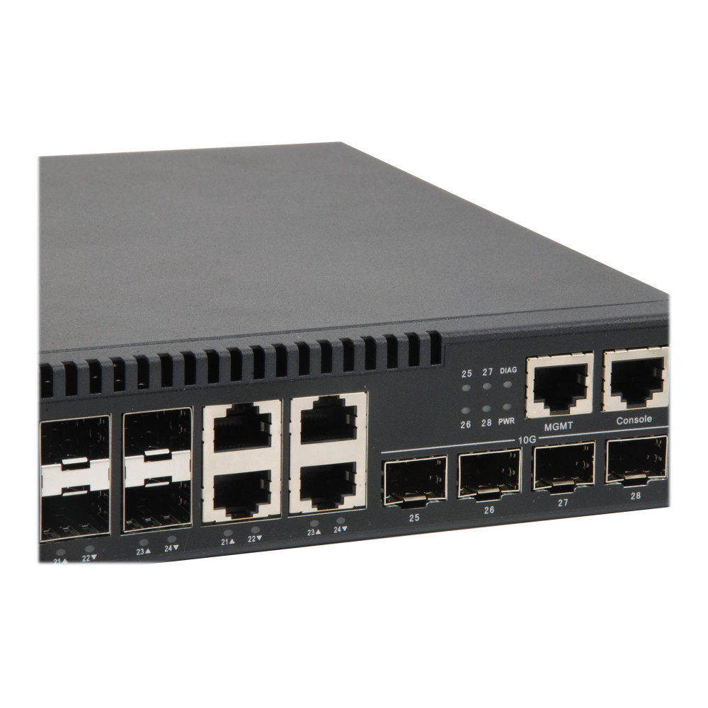 Produktbild för LevelOne KILBY GTL-2872 - switch - 28 portar - Administrerad - rackmonterbar