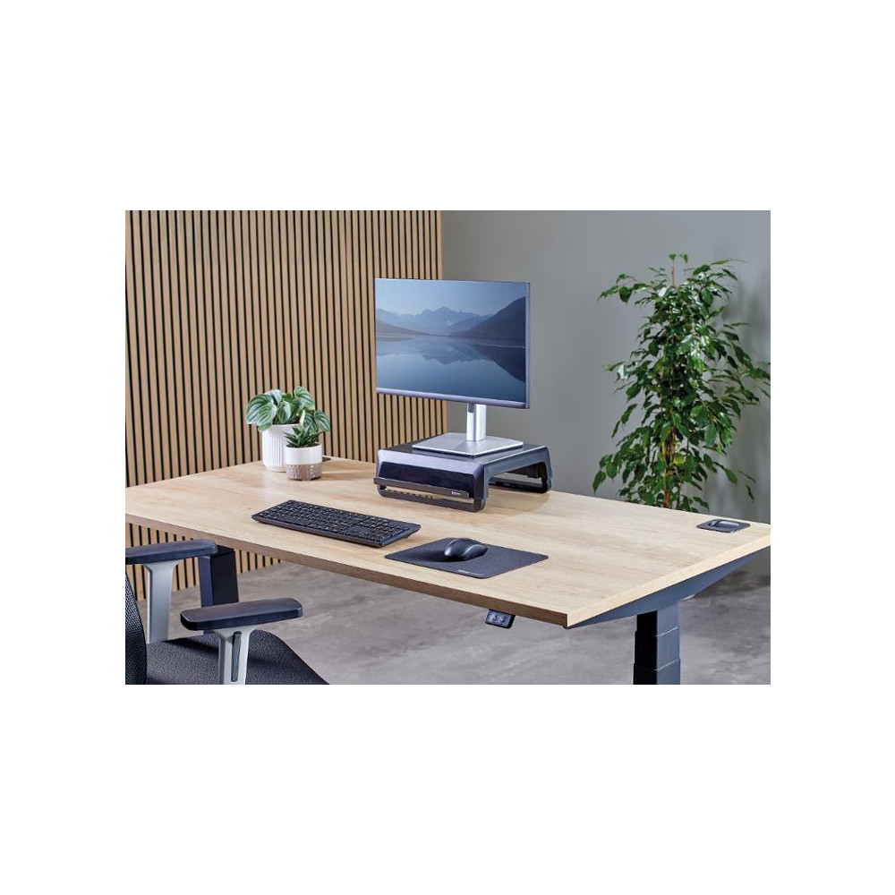 Produktbild för Musmatta FELLOWES Breyta 28x21 svart
