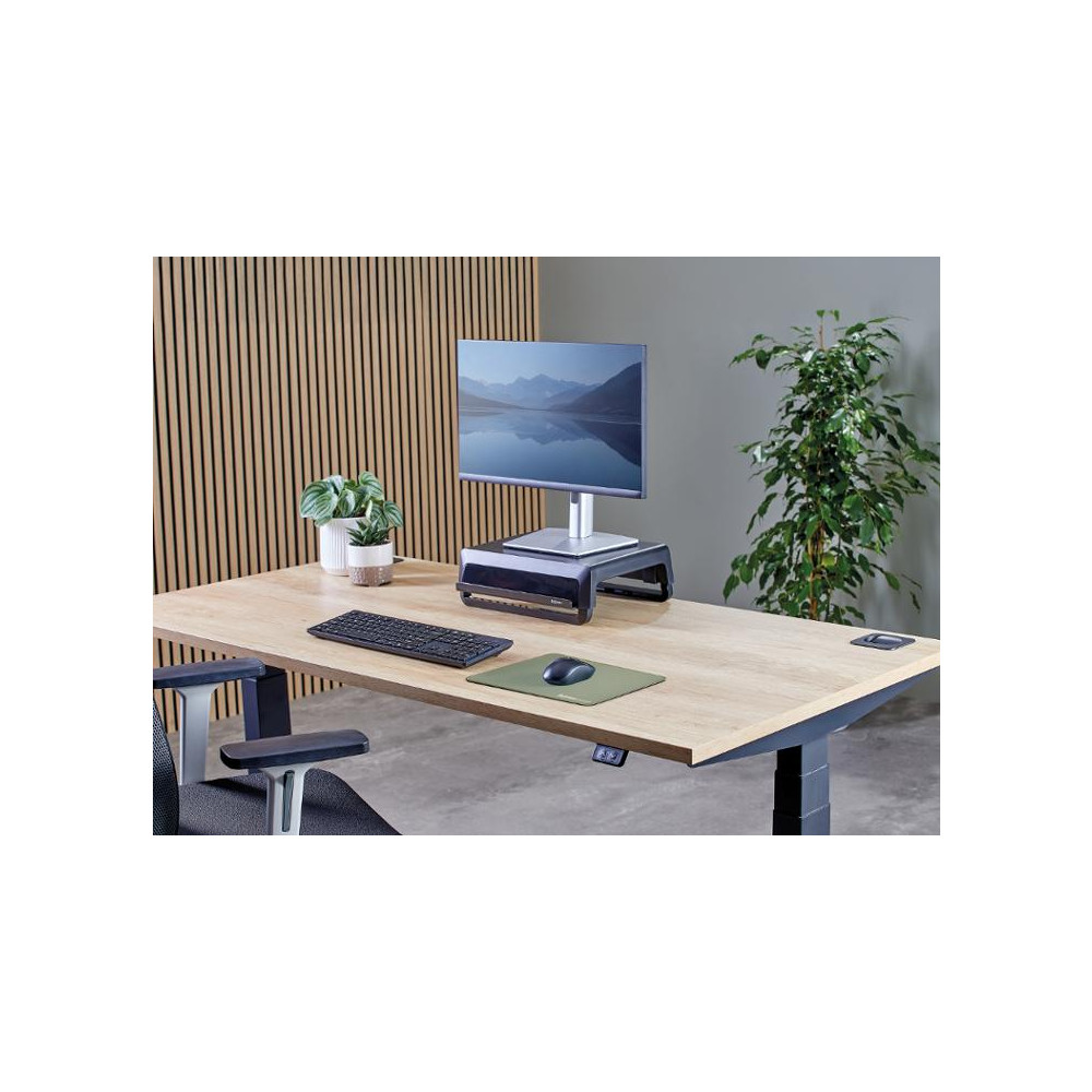 Produktbild för Musmatta FELLOWES Breyta 28x21 grön