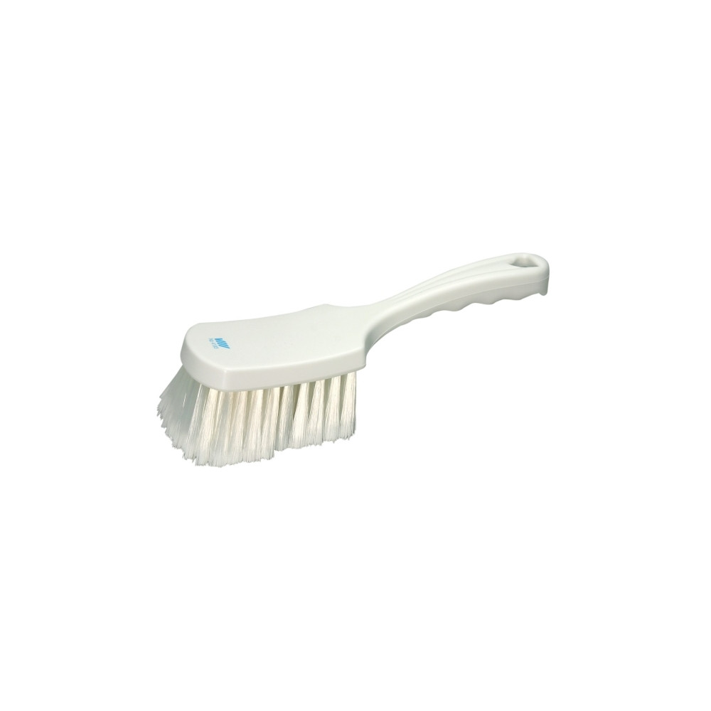 Produktbild för Handborste, Vikan, 27x7x8,5cm, vit, polyester/PP/rostfritt s...