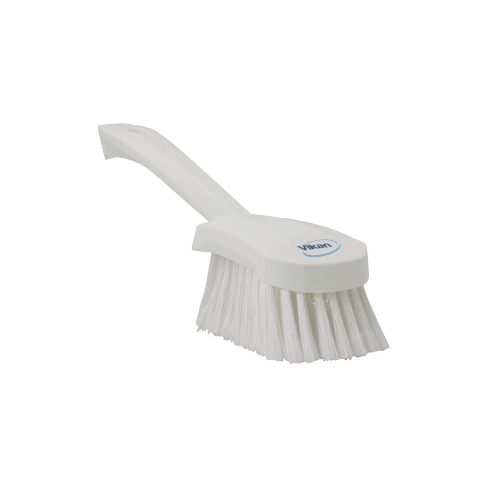 Produktbild för Handborste, Vikan, 27x7x8,5cm, vit, polyester/PP/rostfritt s...