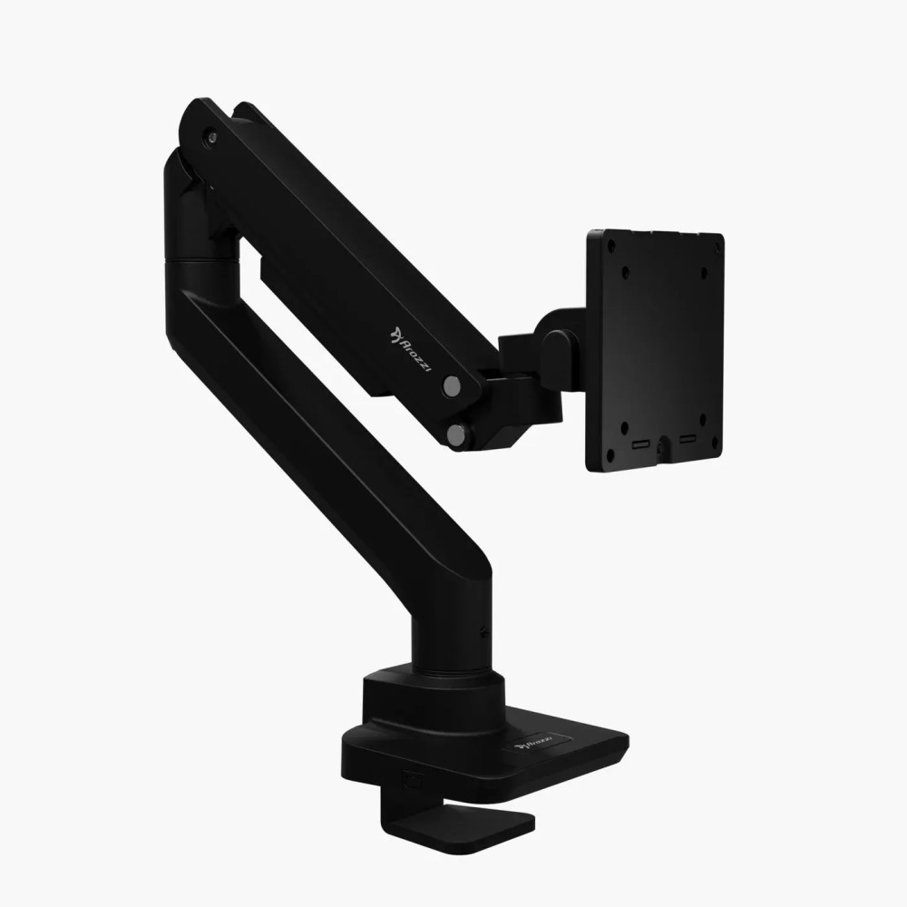 Produktbild för Arozzi Alzare Neo Pro monteringssats - för LCD-display - gasfjäder - svart