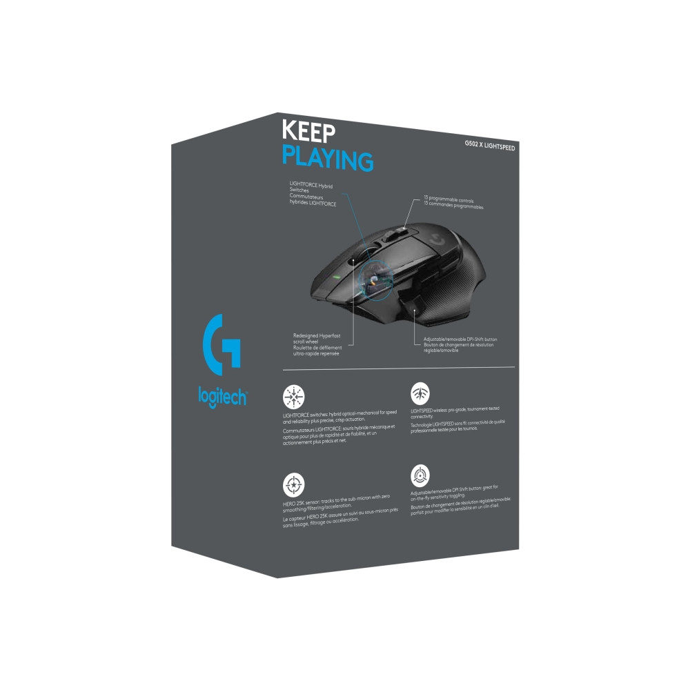 Produktbild för Logitech G502 X Lightspeed
