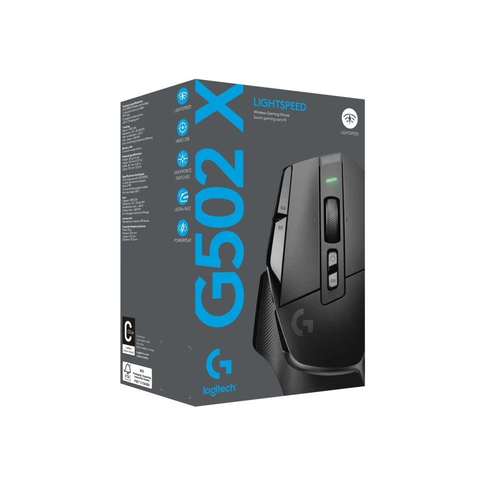 Produktbild för Logitech G502 X Lightspeed
