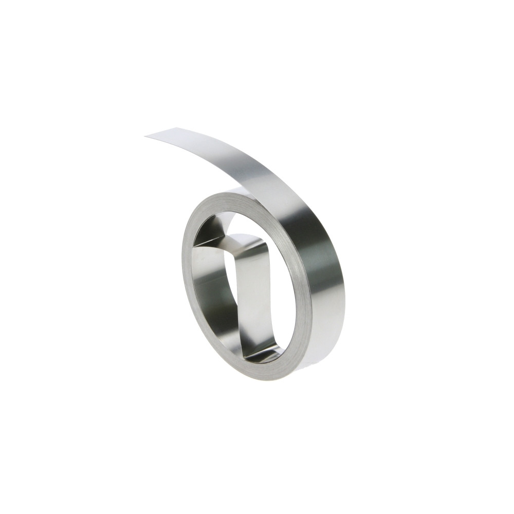 Produktbild för Metalbånd DYMO® rustfri 12mm x 6,4m til prægetang M-1011, Rh...