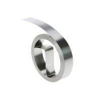 Produktbild för Metalbånd DYMO® rustfri 12mm x 6,4m til prægetang M-1011, Rh...