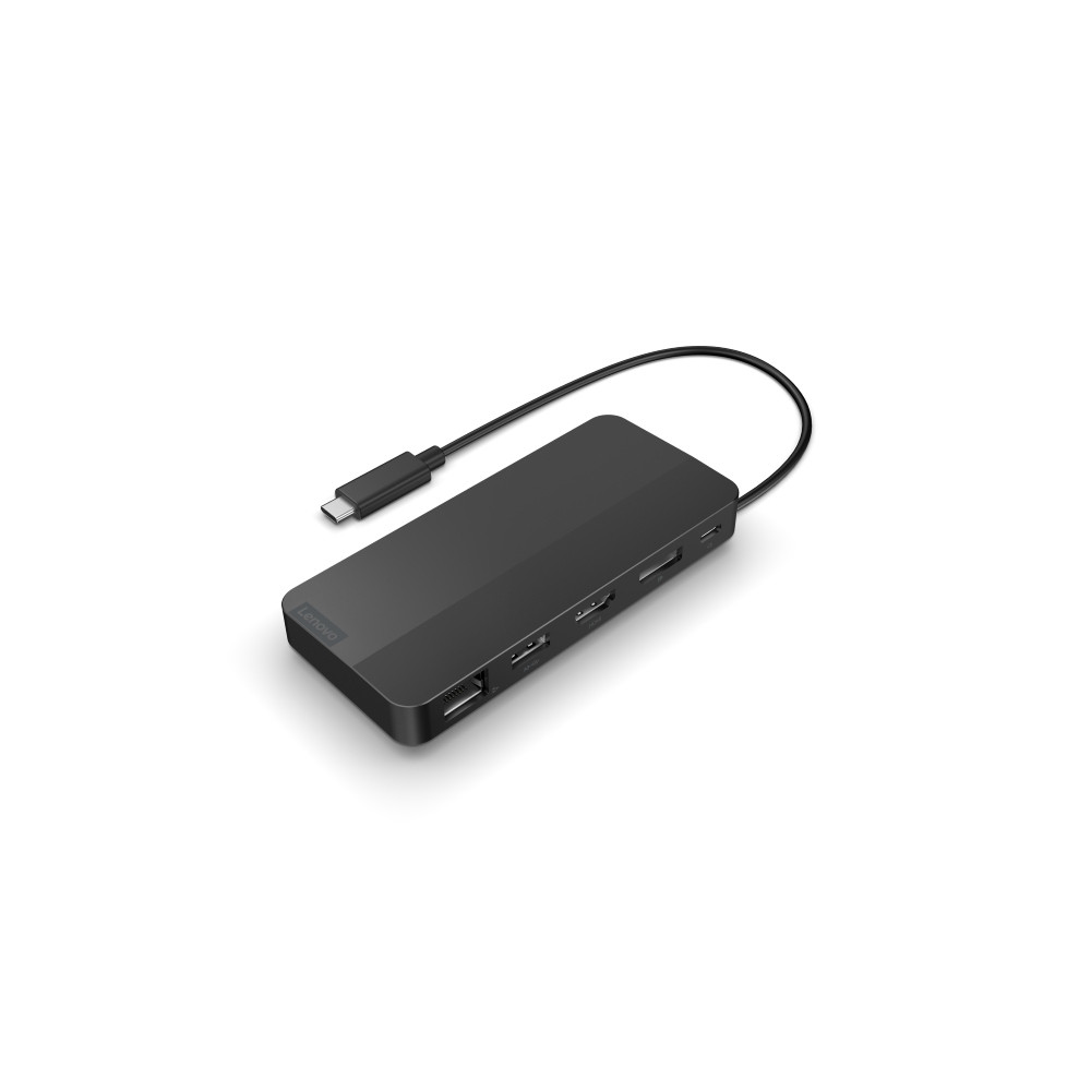 Produktbild för Lenovo - dockningsstation - USB-C - HDMI, DP - 1GbE