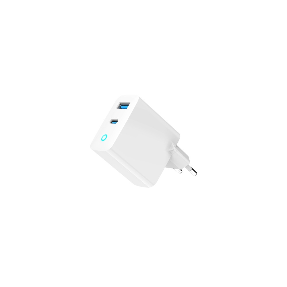 Produktbild för GEMBIRD GEMBIRD GaN 2-portars USB-snabbladdare 65W USB typ C...