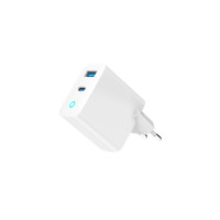 Produktbild för GEMBIRD GEMBIRD GaN 2-portars USB-snabbladdare 65W USB typ C...