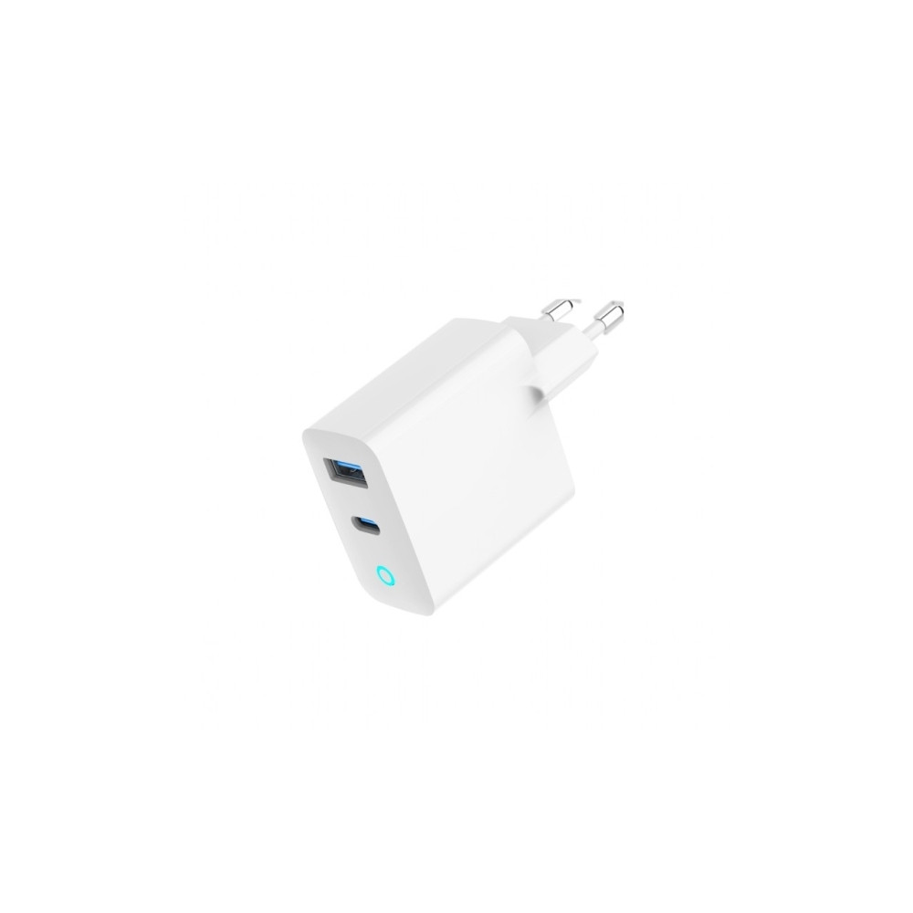 Produktbild för GEMBIRD GEMBIRD GaN 2-portars USB-snabbladdare 65W USB typ C...