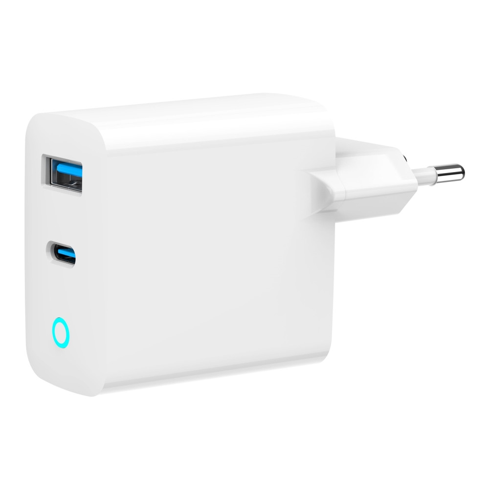 Produktbild för GEMBIRD GEMBIRD GaN 2-portars USB-snabbladdare 65W USB typ C...