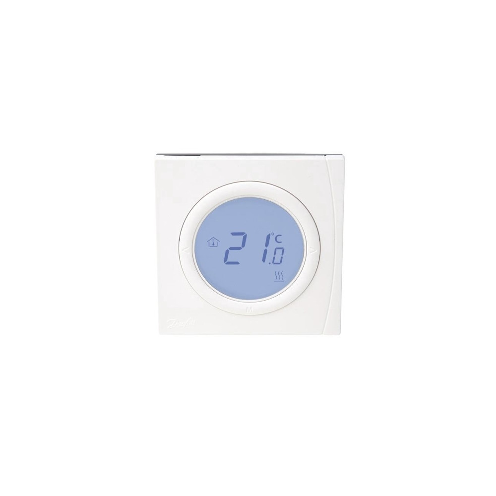 Produktbild för Danfoss BasicPlus2 rumtermostat för golvvärme med display 5-...