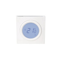 Produktbild för Danfoss BasicPlus2 rumtermostat för golvvärme med display 5-...