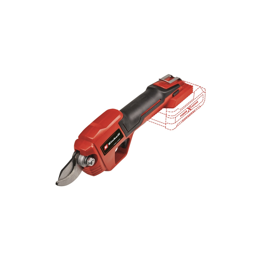 Produktbild för Einhell GE-LS 18 Li-Solo, Plast, Svart, Röd, 355 mm, 2,8 cm,...