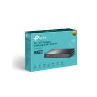 Produktbild för TP-LINK TL-SG1210MP, Ohanterad, Gigabit Ethernet (10/100/100...