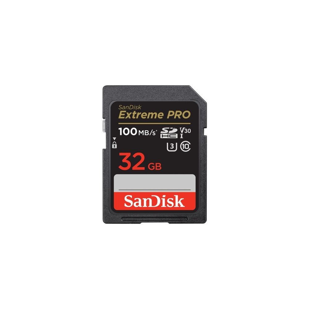Produktbild för SanDisk Extreme PRO - flash-minneskort - 32 GB - SDHC UHS-I