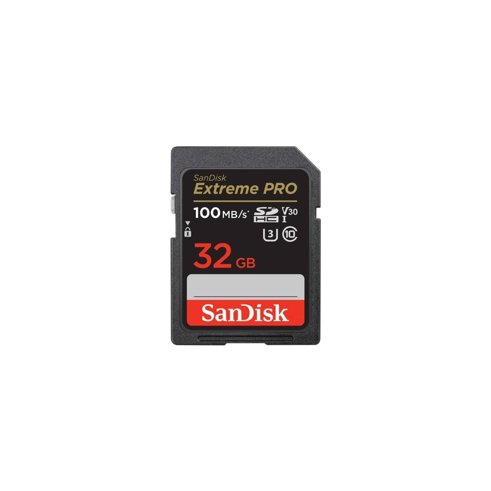 Produktbild för SanDisk Extreme PRO - flash-minneskort - 32 GB - SDHC UHS-I