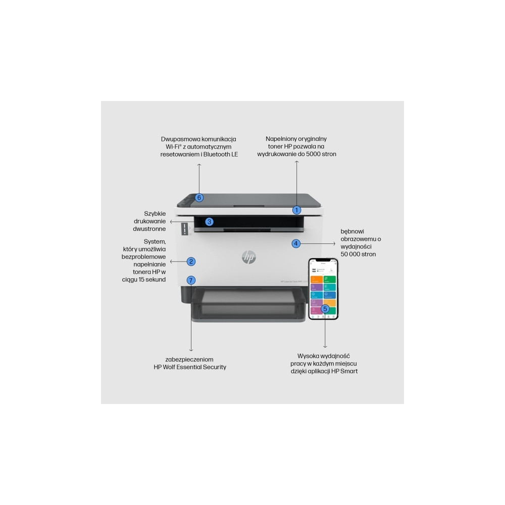 Produktbild för HP LaserJet Tank MFP 2604dw