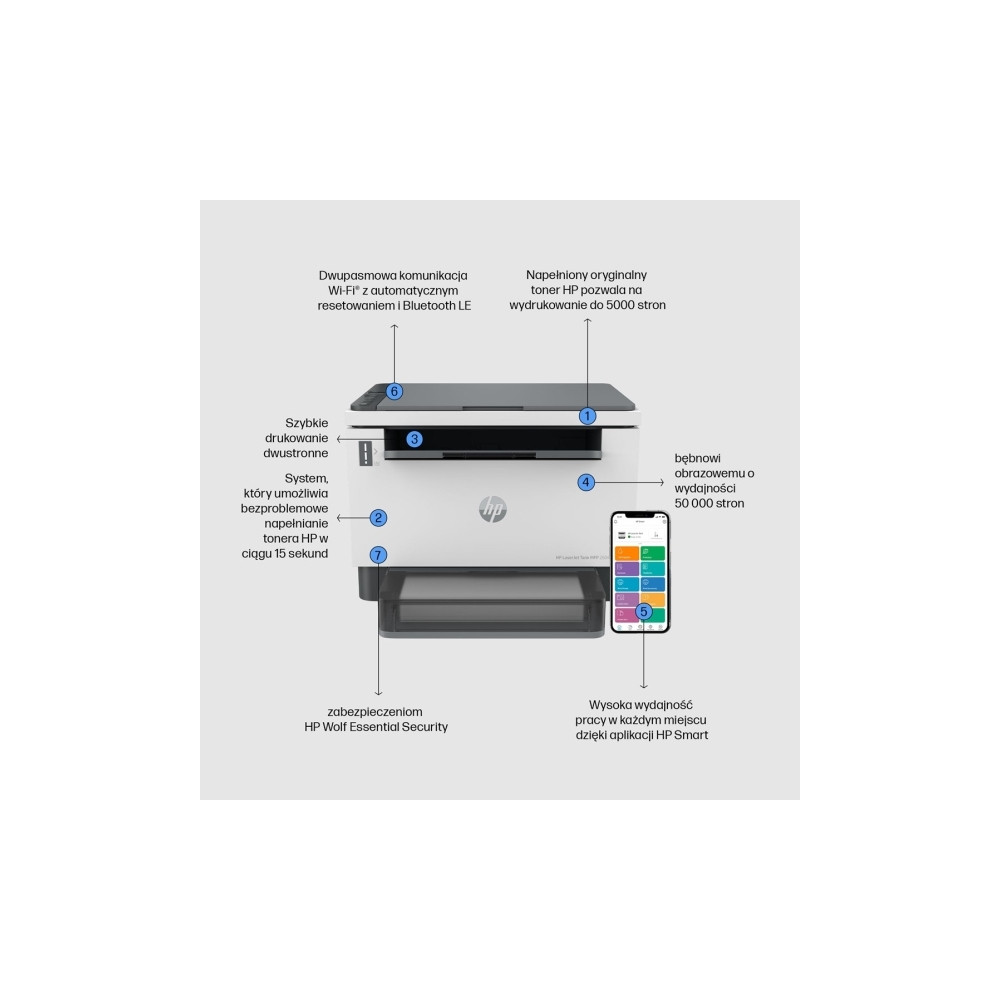 Produktbild för HP LaserJet Tank MFP 2604dw