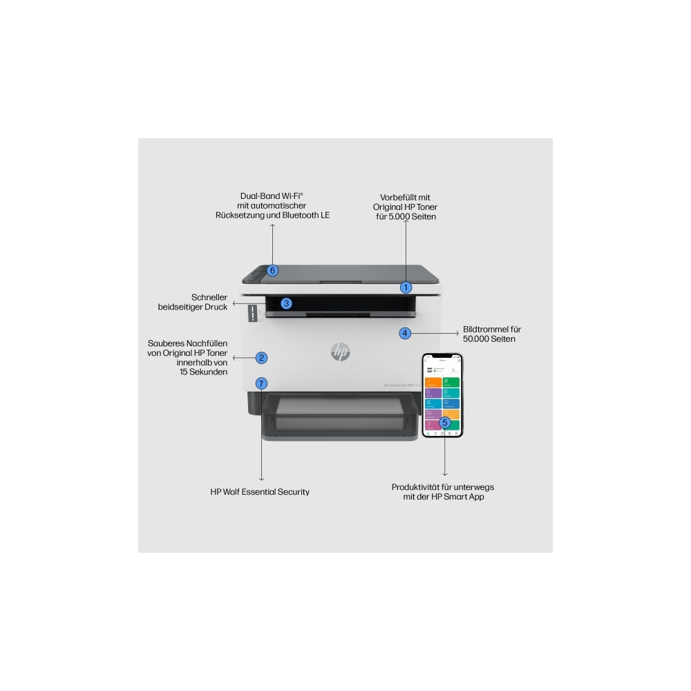 Produktbild för HP LaserJet Tank MFP 2604dw