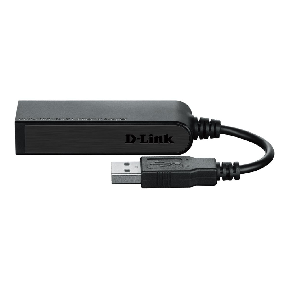 Produktbild för D-Link DUB-E100 - nätverksadapter - USB 2.0 - 10/100 Ethernet