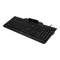Produktbild för CHERRY KC 1000 SC - tangentbord - amerikansk - svart Inmatningsenhet