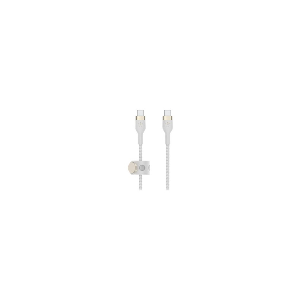 Produktbild för Belkin BoostCharge - USB typ C-kabel - USB-C till USB-C - 3 m