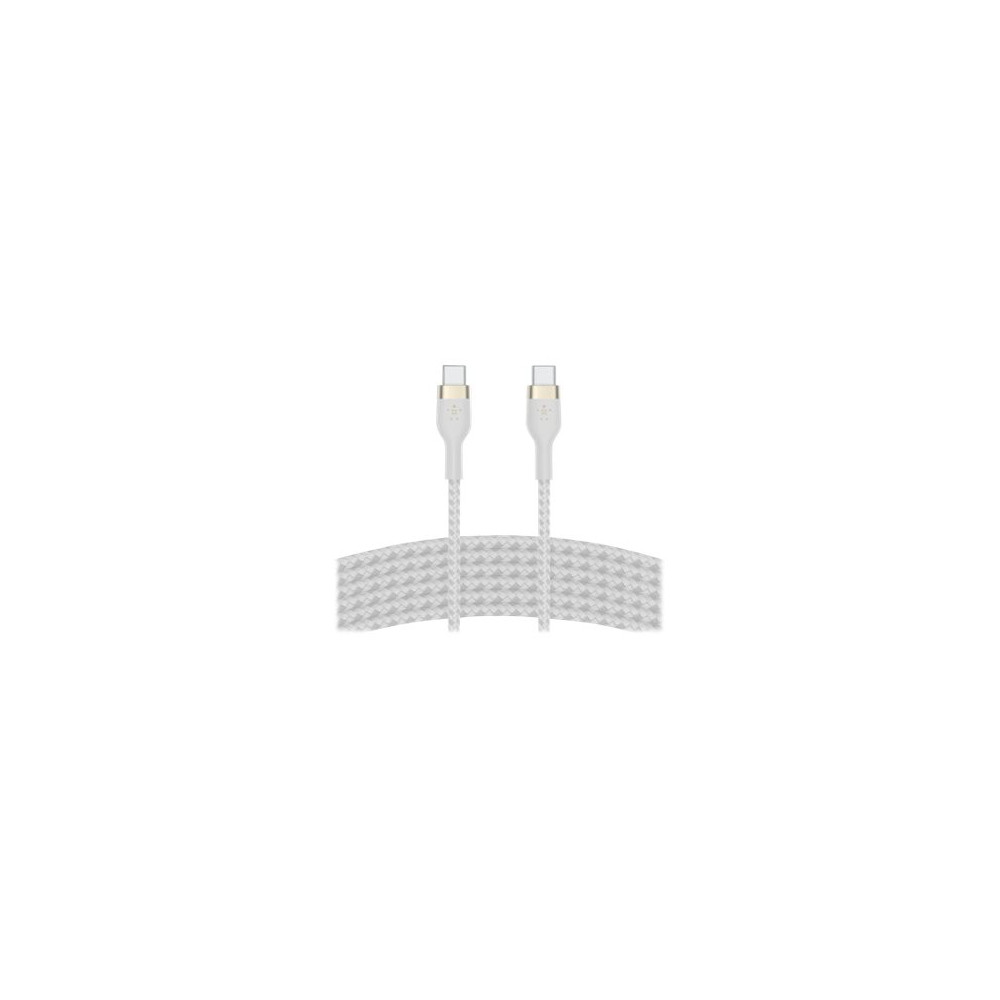 Produktbild för Belkin BoostCharge - USB typ C-kabel - USB-C till USB-C - 3 m