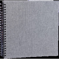 Produktbild för Focus Essence Wire-O 30x30 Grey w. Black Sheets