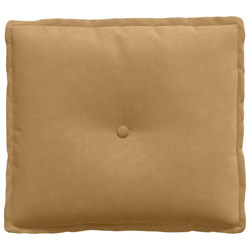 Produktbild för Ryggkudde Brun 50 x 45 cm Kordread tyg