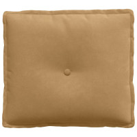 Produktbild för Ryggkudde Brun 50 x 45 cm Kordread tyg