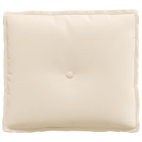 Produktbild för Ryggkudde Beige 50 x 45 cm Mikrofiber Tyg