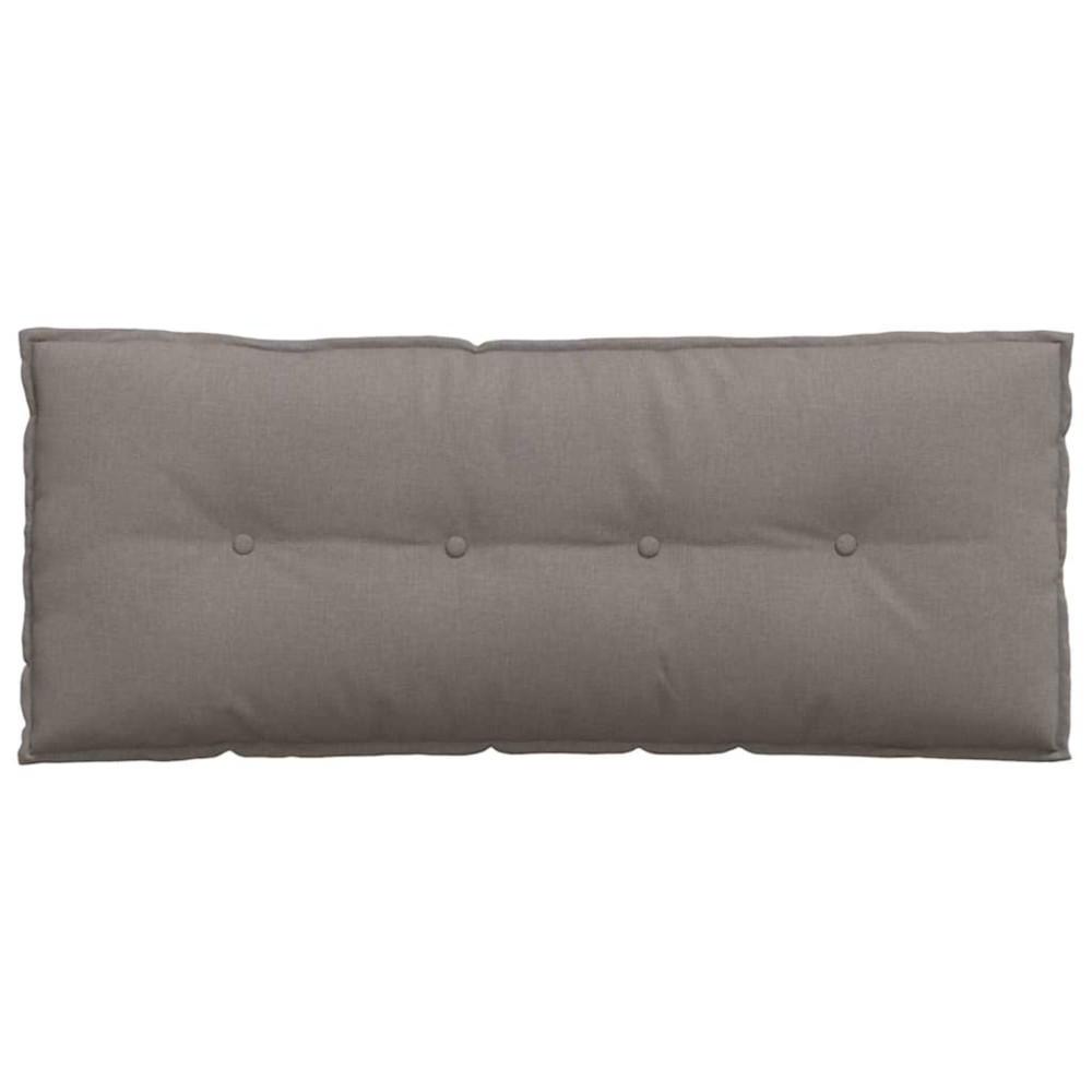 Produktbild för Ryggkudde Taupe 120 x 19 x 50 cm tyg