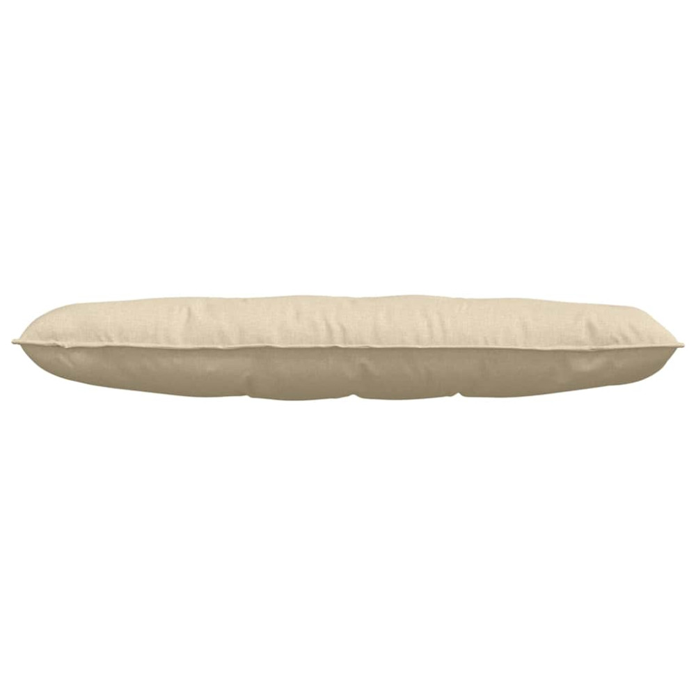 Produktbild för Ryggkudde Kräm 140 x 19 x 50 cm tyg