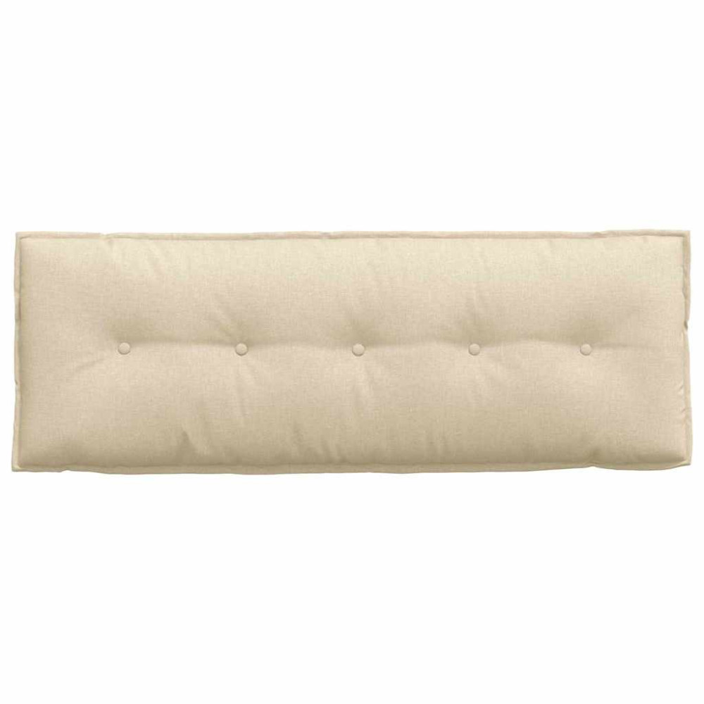 Produktbild för Ryggkudde Kräm 140 x 19 x 50 cm tyg