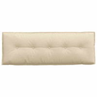 Produktbild för Ryggkudde Kräm 140 x 19 x 50 cm tyg