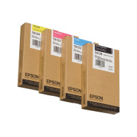 Produktbild för Epson T6124 - gul - original - bläckpatron