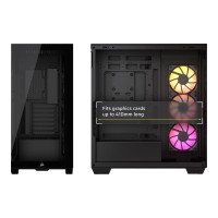 Produktbild för CORSAIR 3500X ARGB - mid tower - utökad ATX
