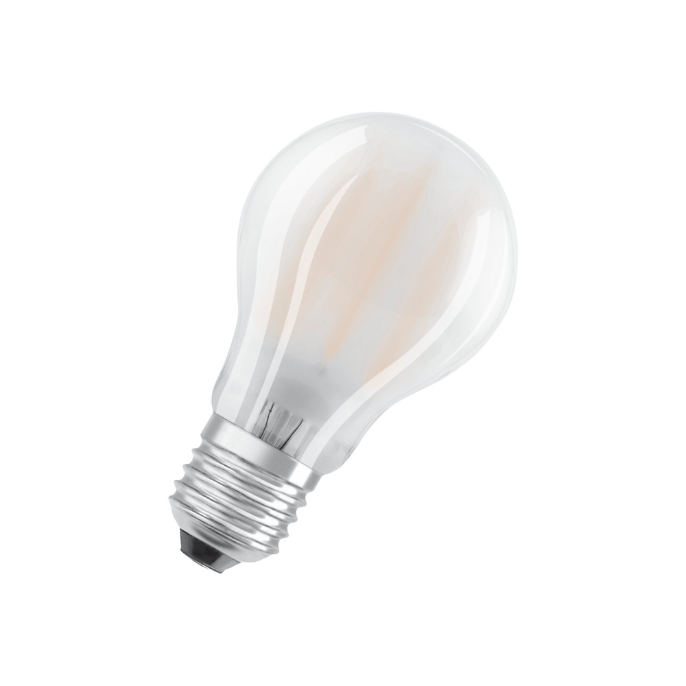 Produktbild för OSRAM Retrofit CLASSIC A - LED-glödlampa med filament - form: A60 - glaserad finish - E27 - 7.5 W - varmt vitt ljus - 2700 K
