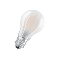 Produktbild för OSRAM Retrofit CLASSIC A - LED-glödlampa med filament - form: A60 - glaserad finish - E27 - 7.5 W - varmt vitt ljus - 2700 K
