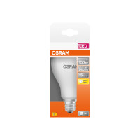 Produktbild för OSRAM LED STAR - LED-glödlampa - form: A68 - glaserad finish - E27 - 19 W - varmt vitt ljus - 2700 K