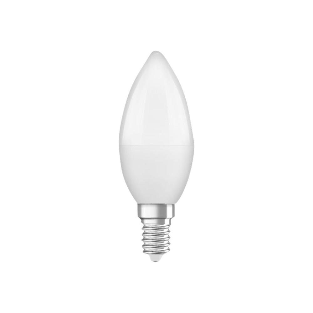 Produktbild för OSRAM STAR CLASSIC B - LED-glödlampa - form: B37 - E14 - 5.5 W - varmt vitt ljus - 2700 K
